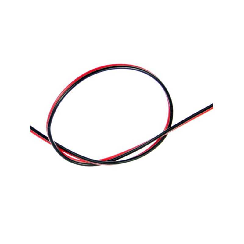 Câble électrique pour bande LED monocouleur. Vendu au mètre
