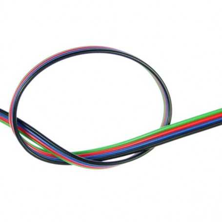 Câble électrique pour bande led RGB