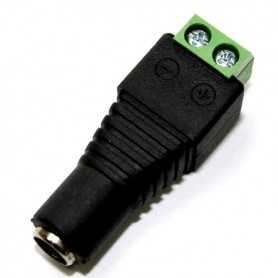 Connecteur led jack femelle a visser