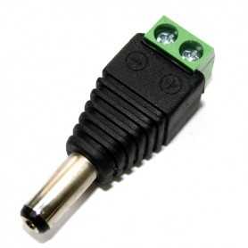 Connecteur led jack mâle a visser