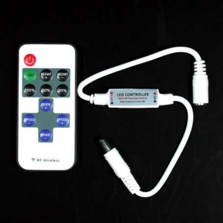 Mini variateur clignoteur pour led avec télécommande