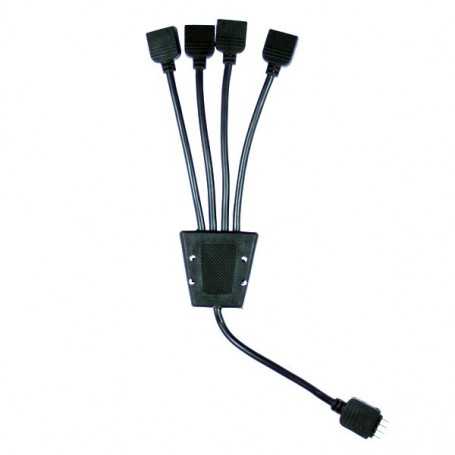 Connecteur 4 sorties pour ruban led RGB