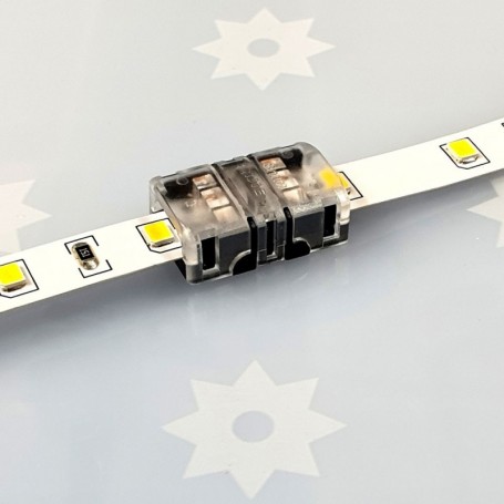 Branchement du ruban LED sur le raccord rapide non-étanche