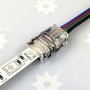 Raccord rapide ruban LED RGB 10mm vers fil électrique QuickLED