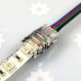 Raccord rapide ruban LED étanche RGB 10mm vers fil électrique QuickLED