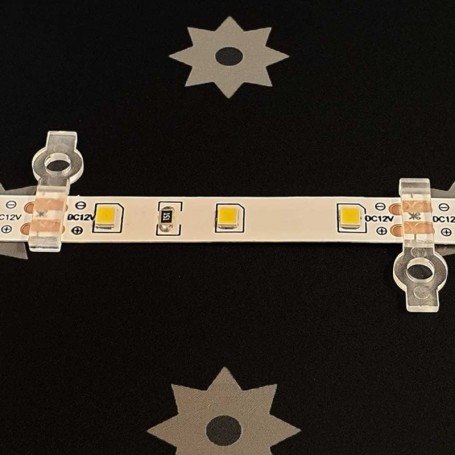 Clip de fixation pour ruban LED non-étanche 8mm