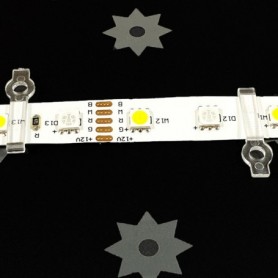 Clip de fixation pour ruban LED non-étanche 12mm