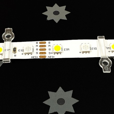 Clip de fixation pour ruban LED non-étanche 12mm
