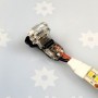 Raccordement du ruban LED sur le connecteur T
