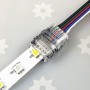 Raccord rapide ruban LED RGBW 12mm vers fil électrique QuickLED