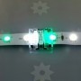  Ruban LED allumé avec le raccord RGBW rapide non-étanche
