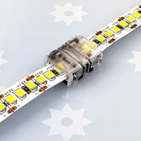 Branchement du ruban LED sur le raccord rapide haute densité