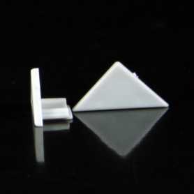 Bouchons de terminaison pour profilé led encastrable (x2)