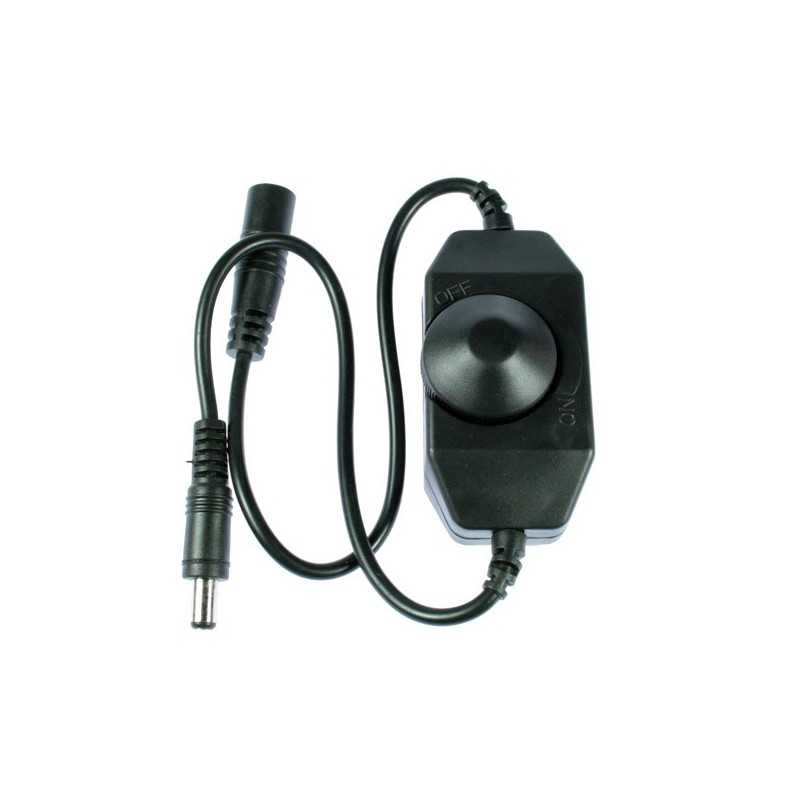 Variateur led à molette 12/24V 2A