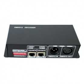Contrôleur DMX 512 pour bande led RGB