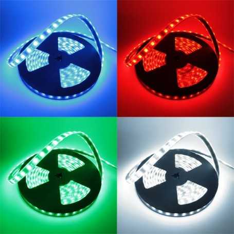 Kit bande led rgb 5m IP68 60 leds par mètre