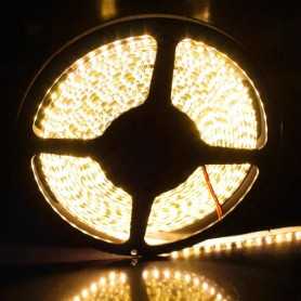 Bande 120 leds au mètre blanc chaud