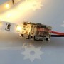 Ruban LED allumé avec le raccord rapide non-étanche