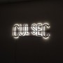  Enseigne avec du ruban LED Zig-zag