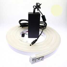 Kit néon led flexible bulbe blanc chaud 220 volts de 1 à 10m