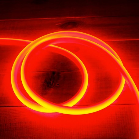 Ruban LED rouge haute luminosité sans points