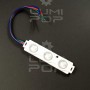 Module 3 LED de 0,72W multicolore RGB étanche 12V vendu à l'unité