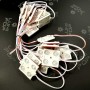 Module 4 LED de 2,4W blanc chaud 3000K étanche 12V vendu à l'unité
