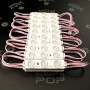 Module 3 LED de 0,72W blanc froid 6500K étanche 12V vendu à l'unité