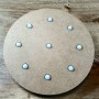Module 1 LED de 0,36W blanc froid 6500K étanche 12V vendu à l'unité
