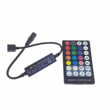 Mini contrôleur RGB avec télécommande radio