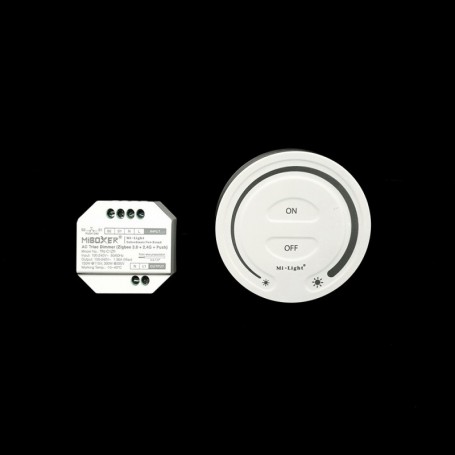 Kit variateur LED Triac avec panneau mural tactile