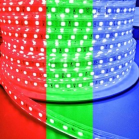 Ruban LED RGB 220V direct sans transformateur