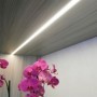 Profilé LED aluminium TRIO encastrable NOIR de 1m au détail