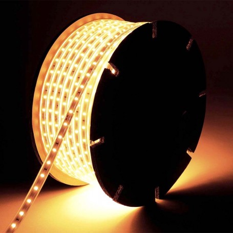 Ruban LED 220V direct blanc chaud