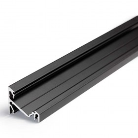 Profilé LED aluminium CORNER XL Noir de 1m au détail