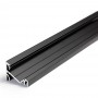 Profilé LED aluminium CORNER XL Noir de 1m au détail