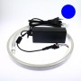 Kit 220V led néon flex slim bleu complet. De 1m à 10m au choix