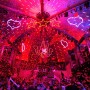 Néon led utilisé lors d'un concert de David Guetta