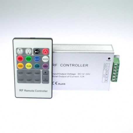 Contrôleur led rgb avec télécommande radiofréquence