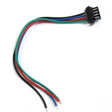 Connecteur led RGB femelle non etanche