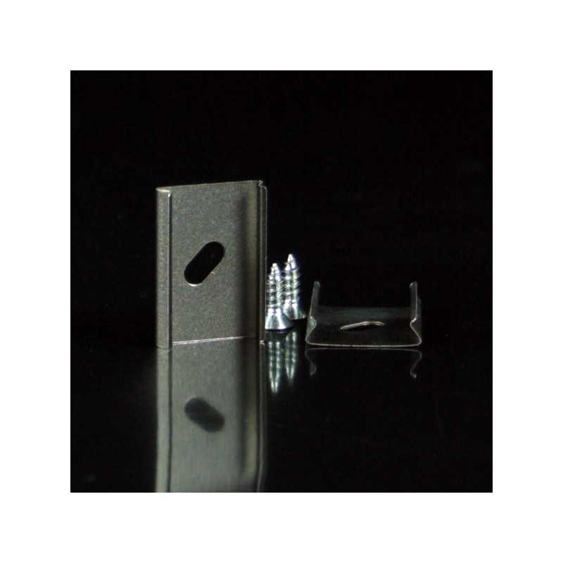 Clips de fixation pour profilé LED de TYPE U-1 (x2)