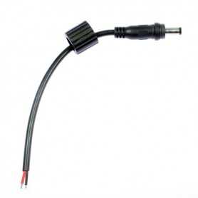 Connecteur d'alimentation led jack mâle étanche