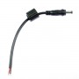 Connecteur d'alimentation led jack mâle étanche