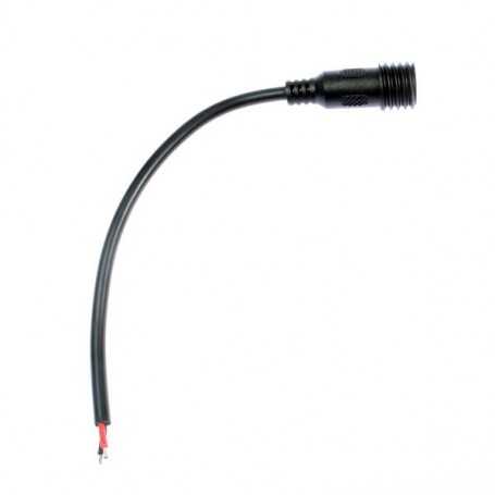 Connecteur d'alimentation led jack femelle étanche