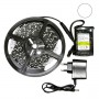 Kit bande led flexible blanc avec batterie rechargeable