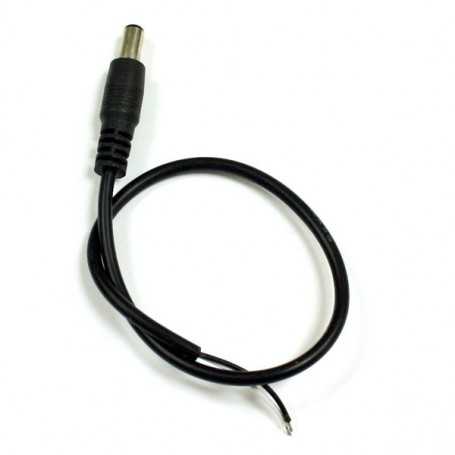 Connecteur d'alimentation led jack mâle