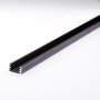 Profilé slim en aluminium anodisé noir pour bande led au détail