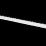 Bande Velcro blanche partie crochet de 8mm de large pour bande led unicolore