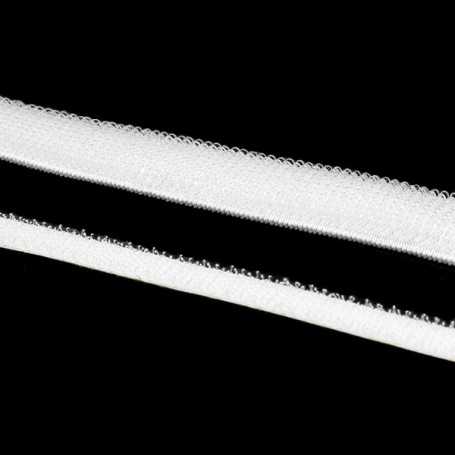 Kit Velcro blanc avec partie crochet et partie velours élastique