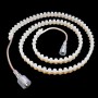 Bande led silicone 96leds/m orange de 1m - Etanche IP65
